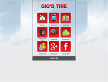 Tablet Screenshot of giostire.com